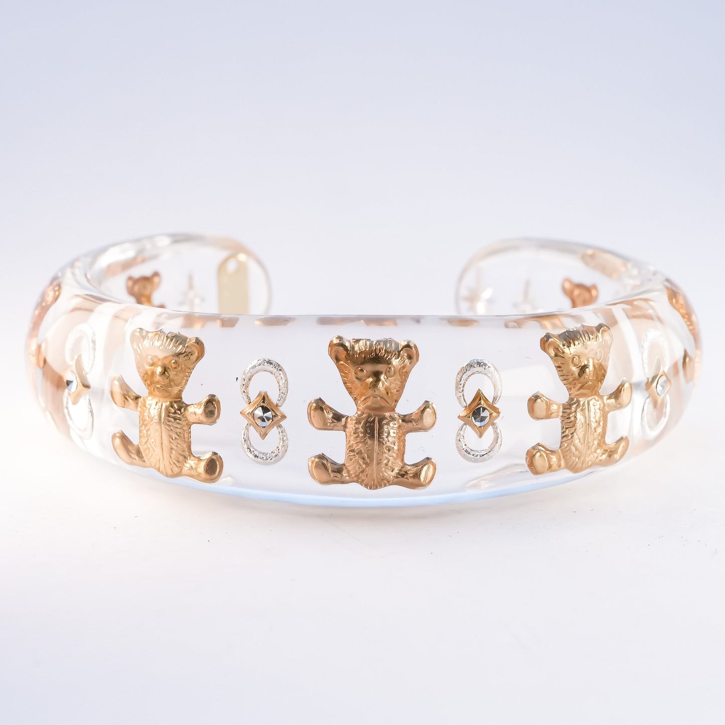 Royal Bear Bracelet - Clear