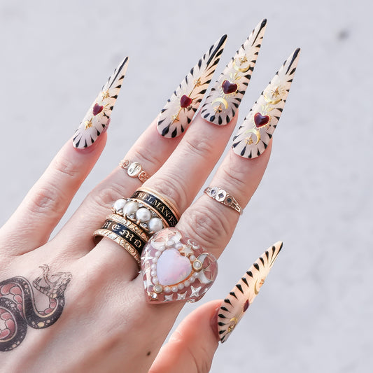 Starlight Opal Dream Ring – Smoky Pink / #10