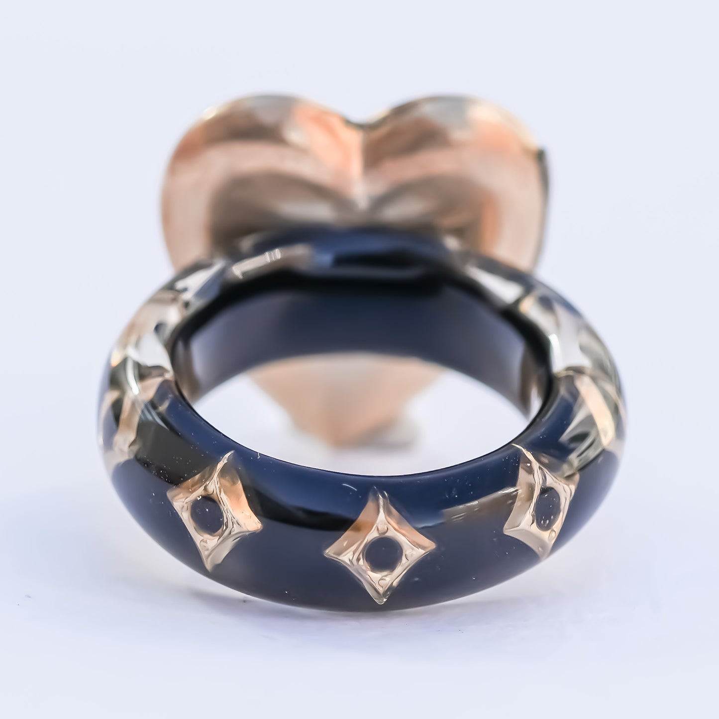 HEART LOCKET RING / EMBLEM / #12