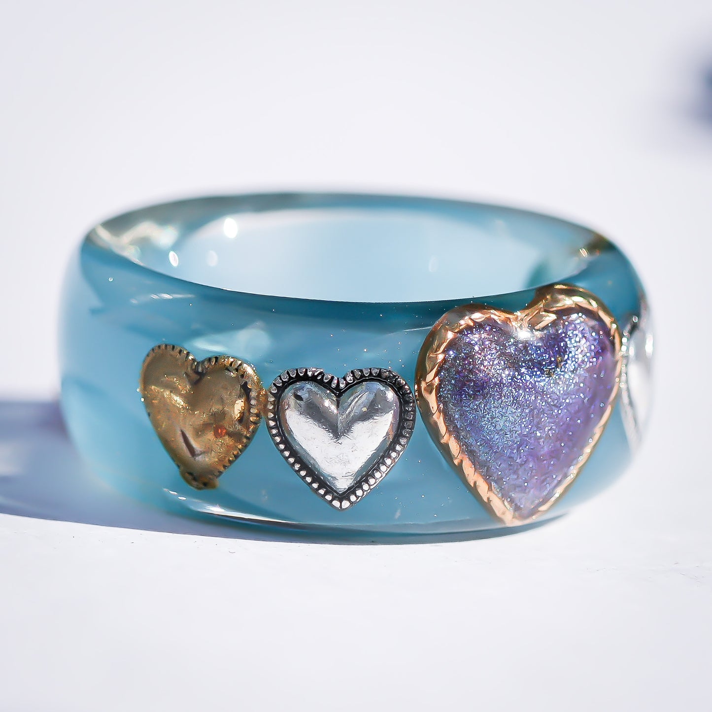 LOVE RING / BLUE / #4