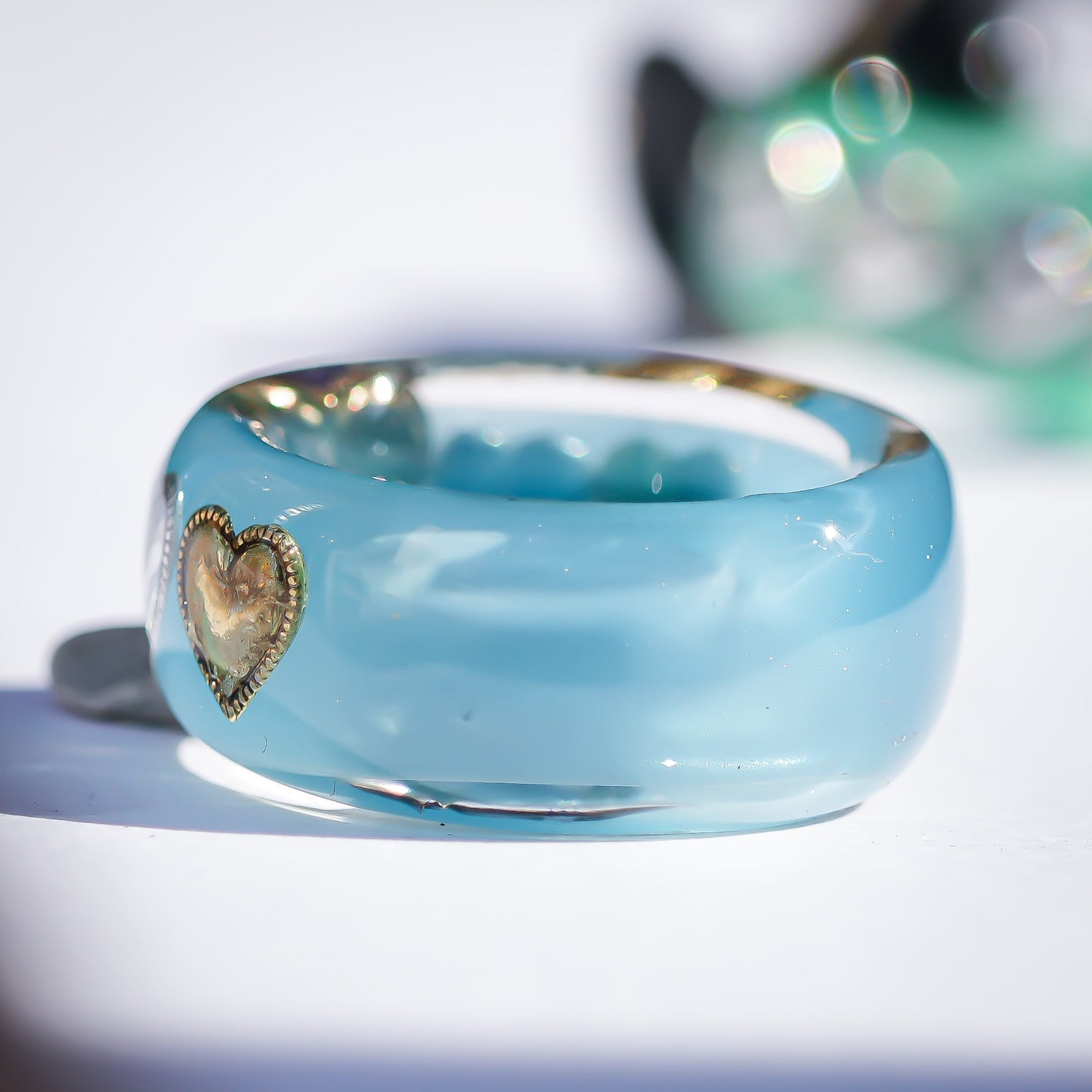 LOVE RING / BLUE / #4
