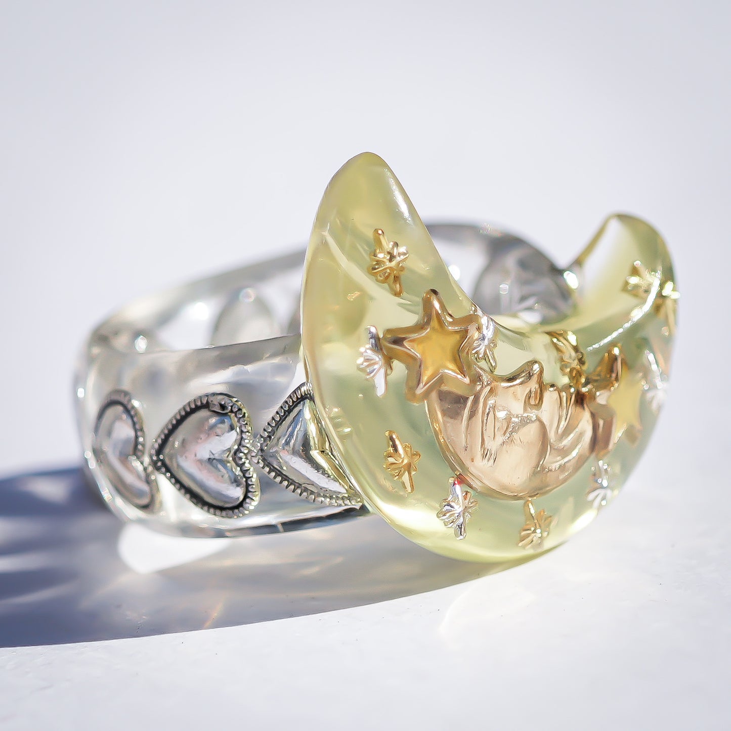 MOON RING / YELLOW / #5