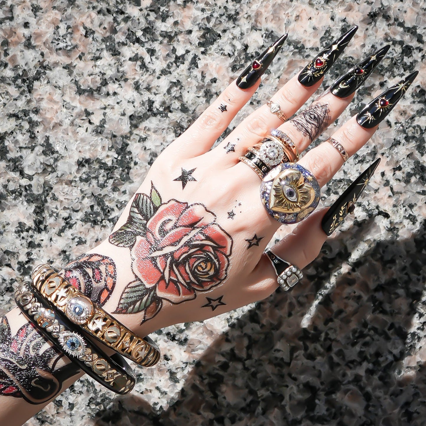 EYE RING / HEART / GALAXY / #13