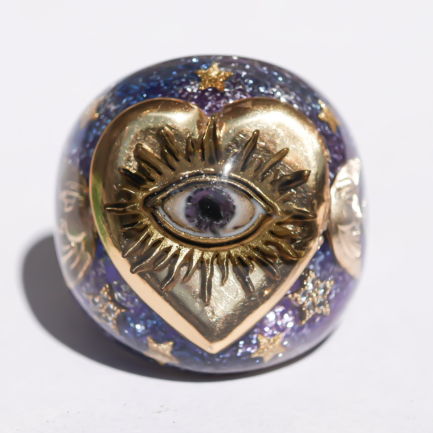 EYE RING / HEART / GALAXY / #13