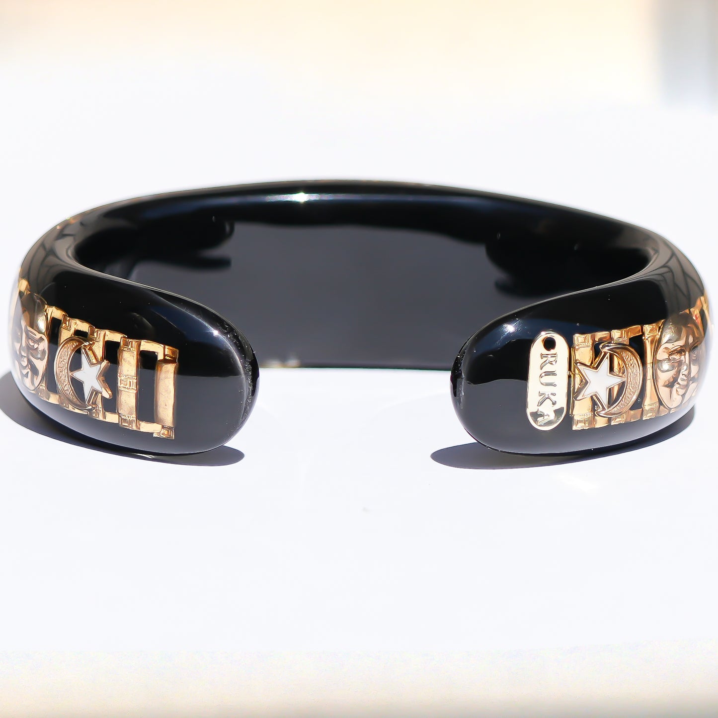 SUN & MOON BRACELET / BLACK