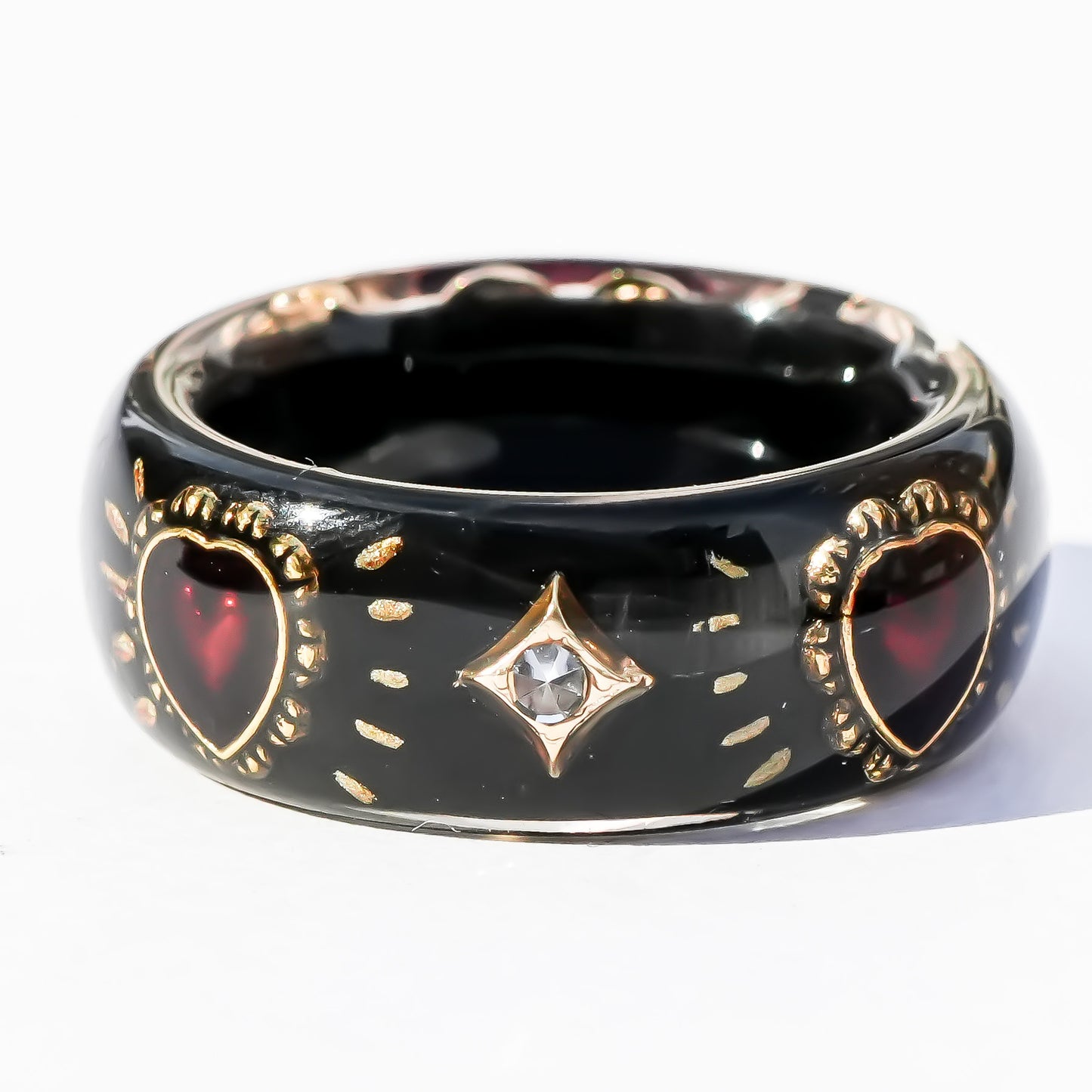 ANGEL RING / HEART / BLACK / RED #13 #14 #17