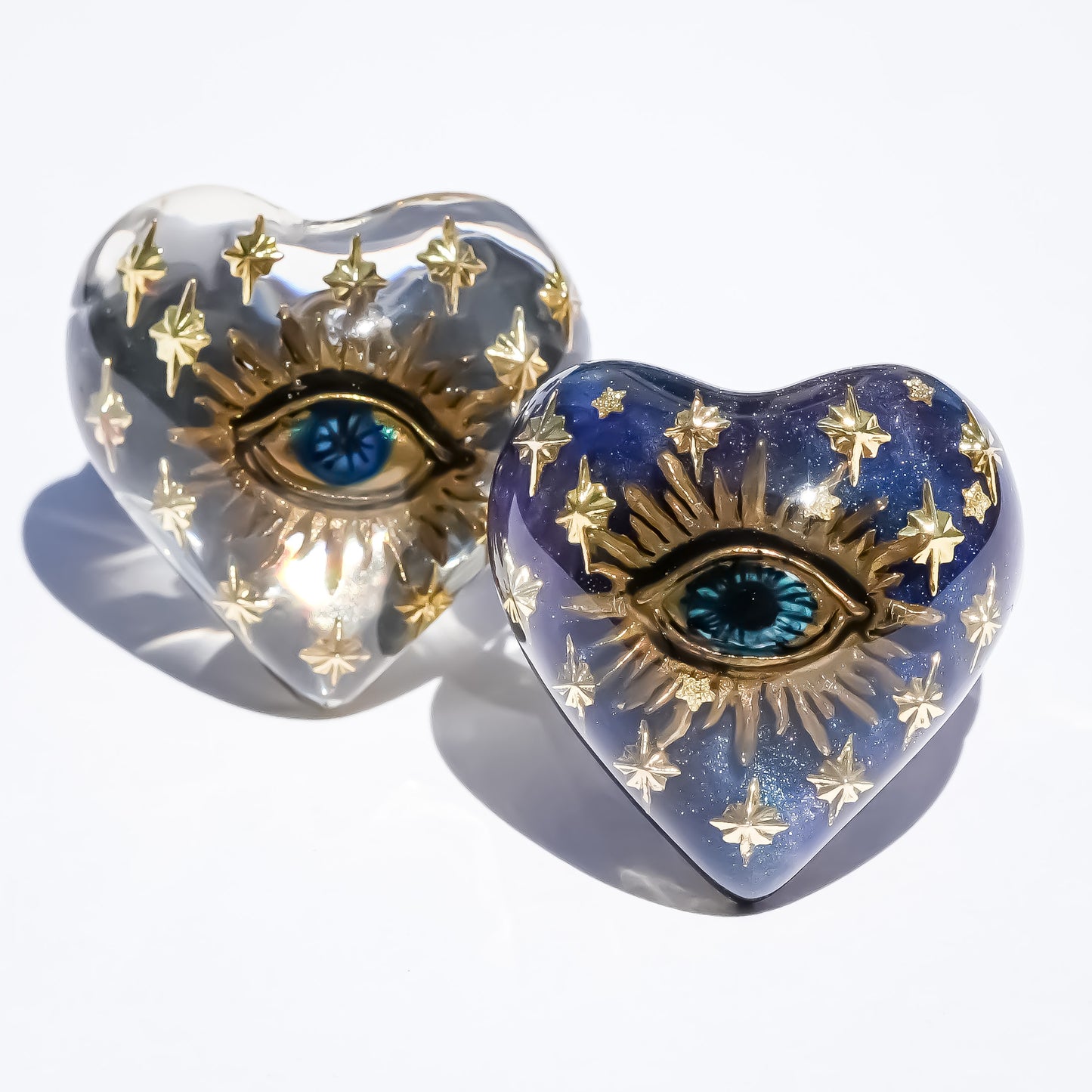 EYE HEART RING / CLEAR / #11 #13 #15