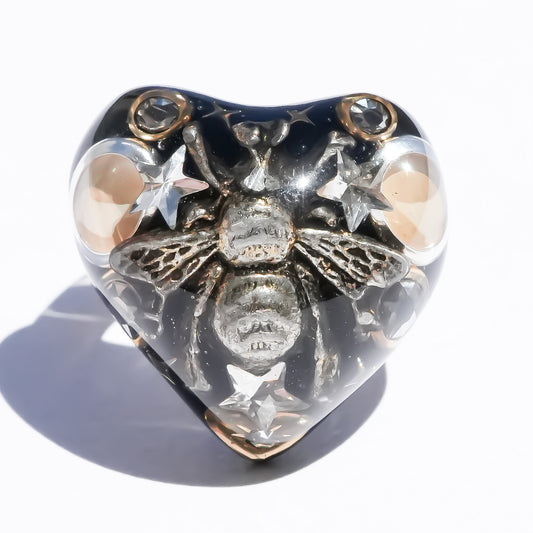 HEART RING / BEE / FRANCE / #10