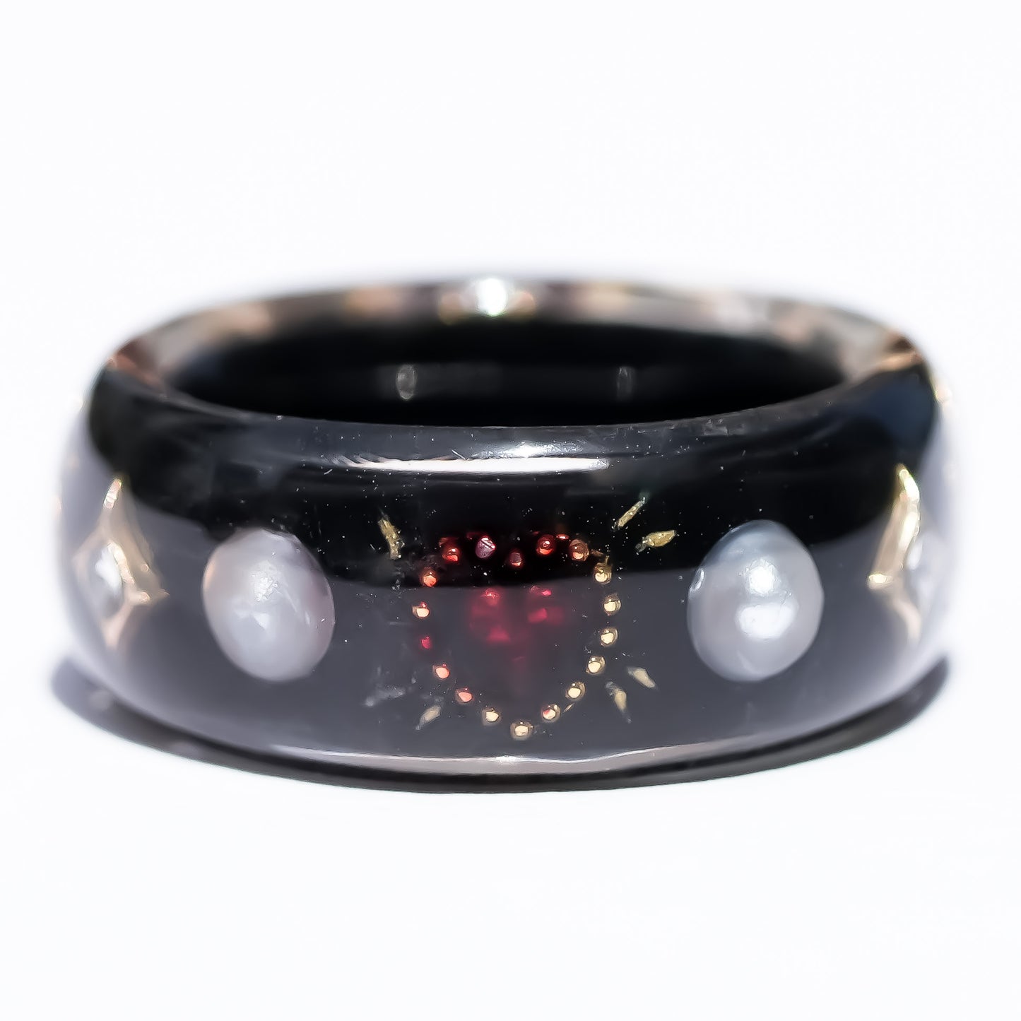 LOVE RING / HEART ARROW / BLACK / #14