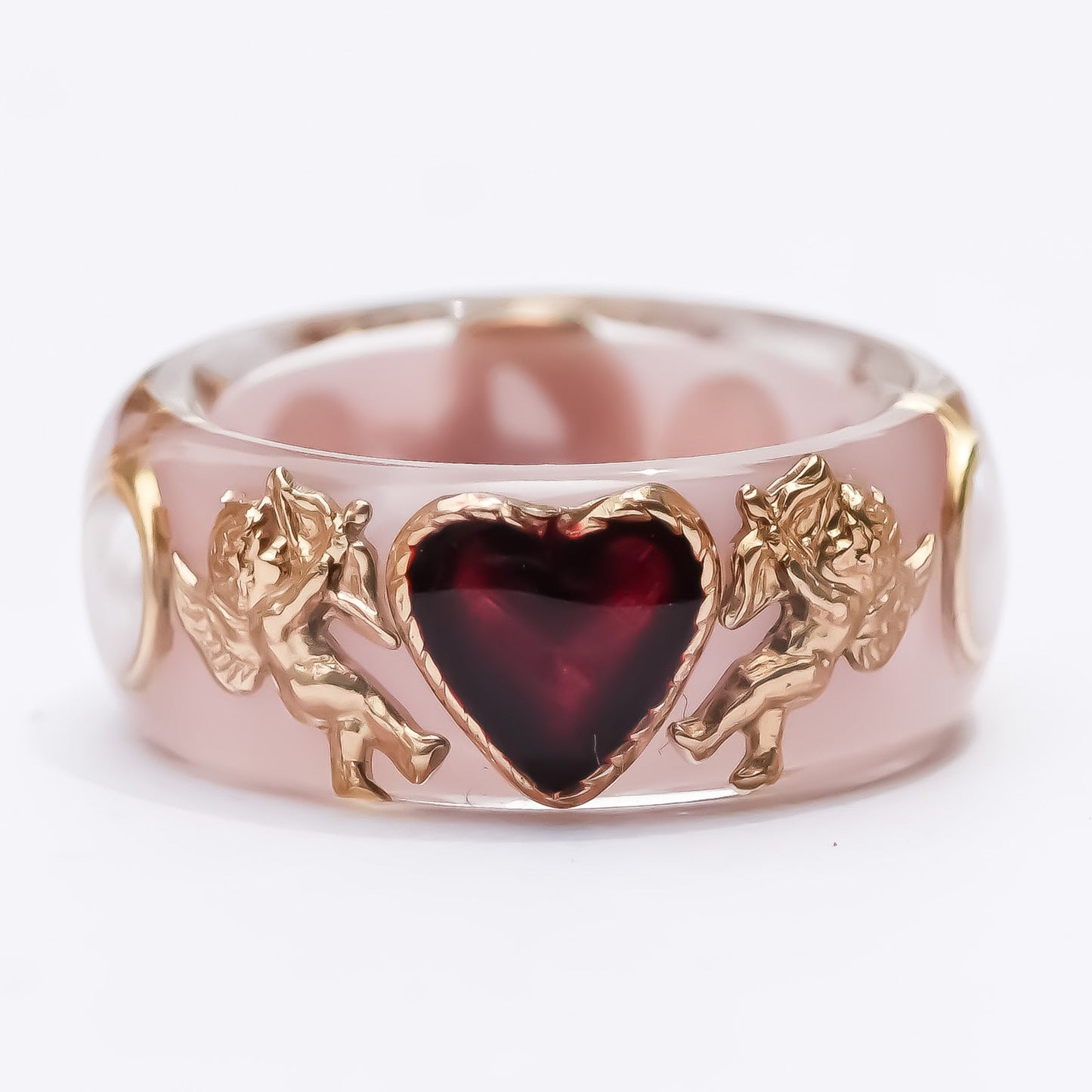 ANGEL RING / HEART / BLACK / RED #12 #13 #17