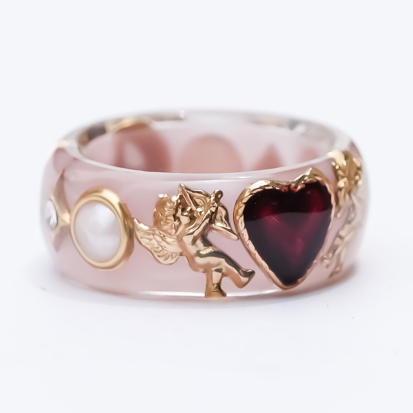 ANGEL RING / HEART / BLACK / RED #12 #13 #17