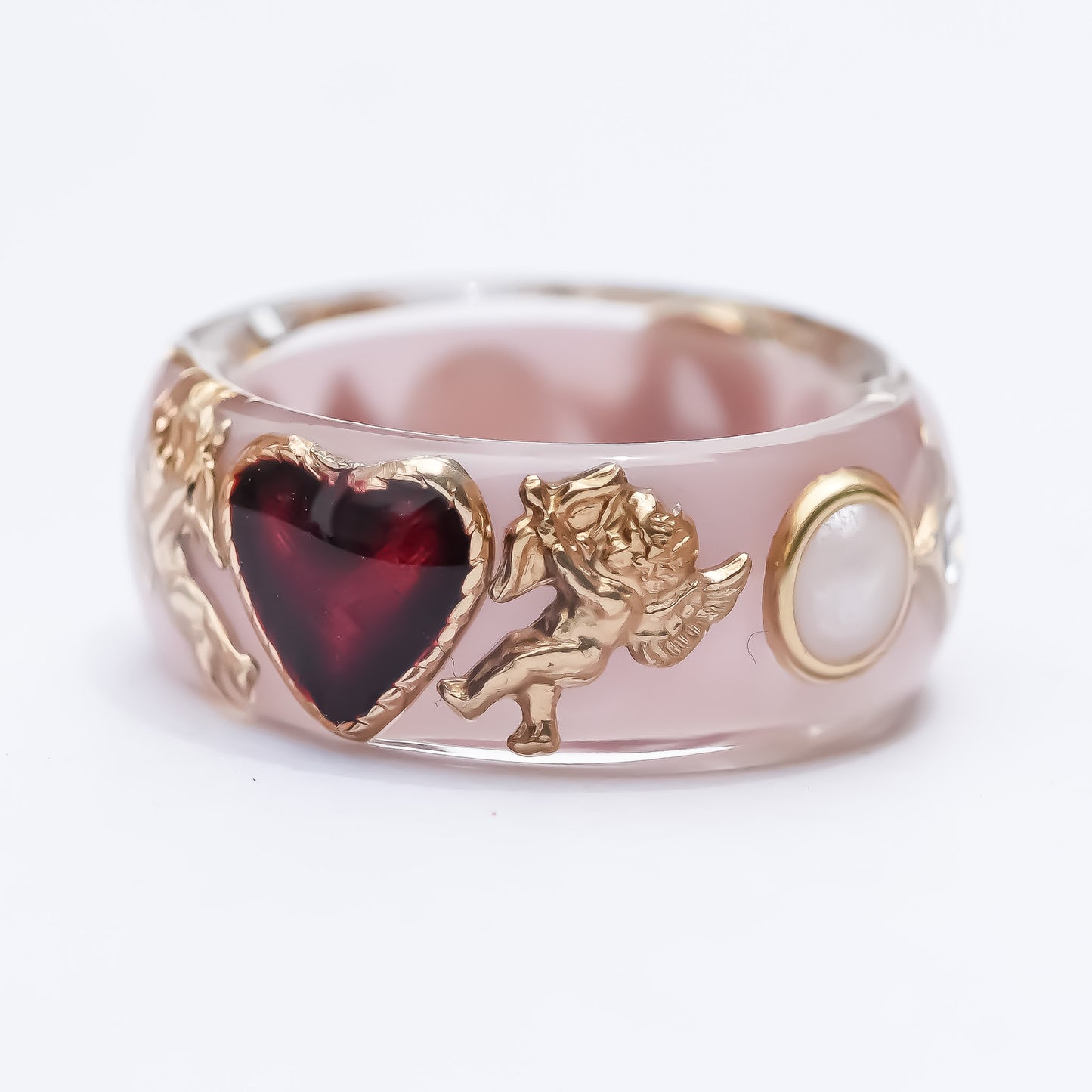 ANGEL RING / HEART / BLACK / RED #12 #13 #17
