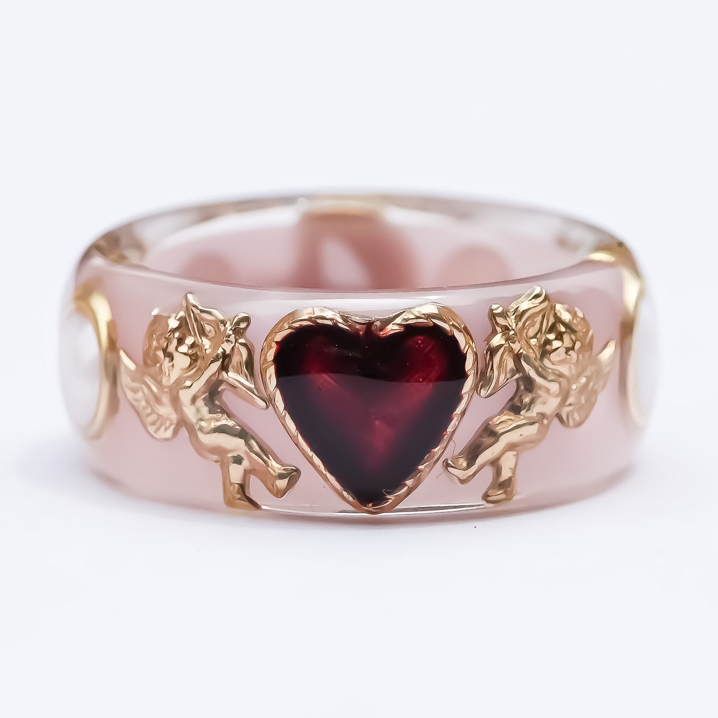ANGEL RING / HEART / BLACK / RED #12 #13 #17