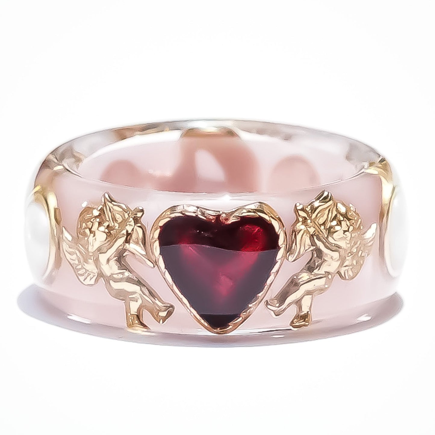 ANGEL RING / HEART / BLACK / RED #12 #13 #17