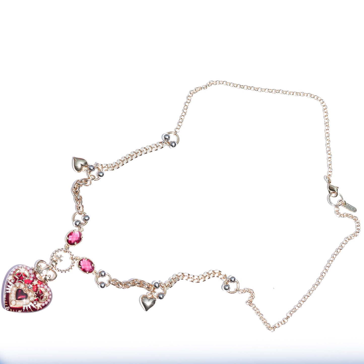 LOVE NECKLACE / HEART / RED