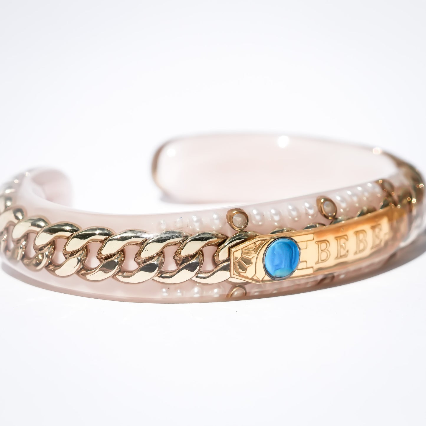 LOVE BRACELET / BABY / GOLD / SMOKY PINK