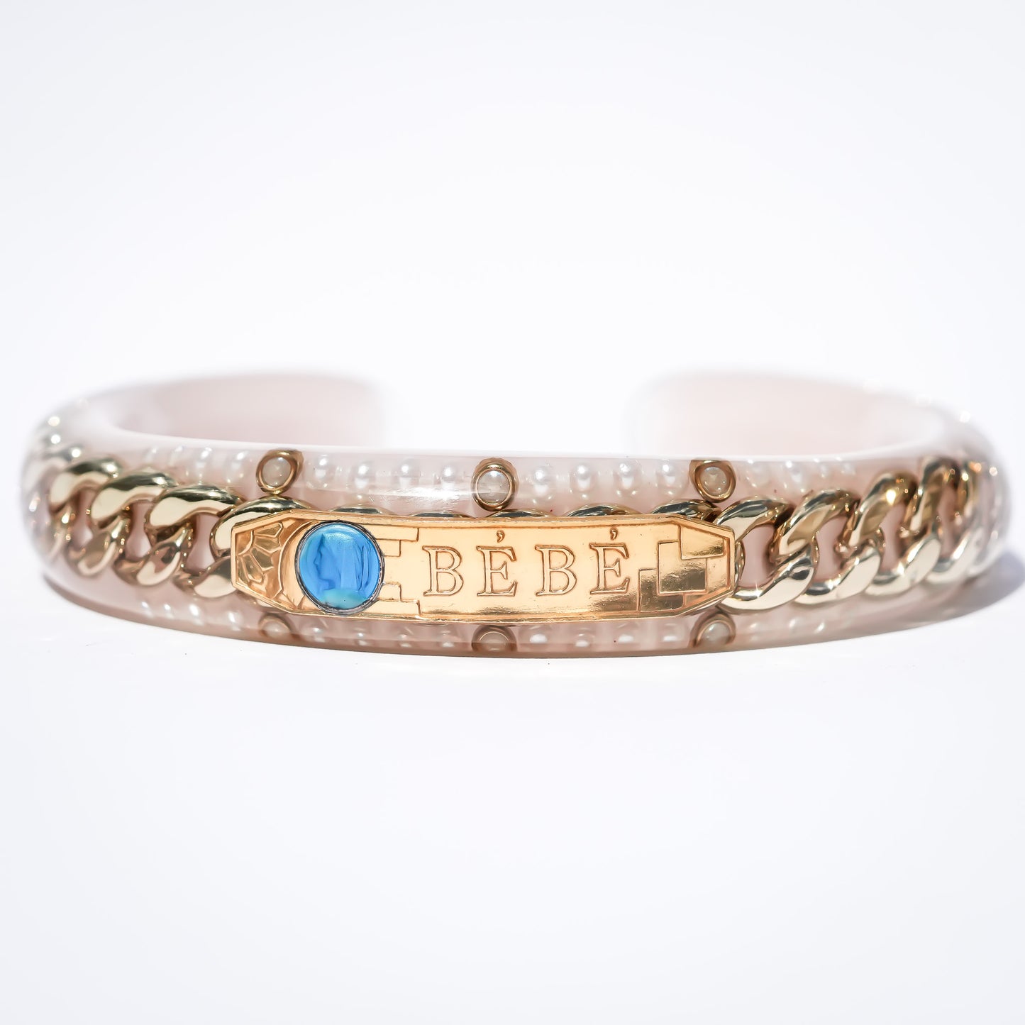 LOVE BRACELET / BABY / GOLD / SMOKY PINK