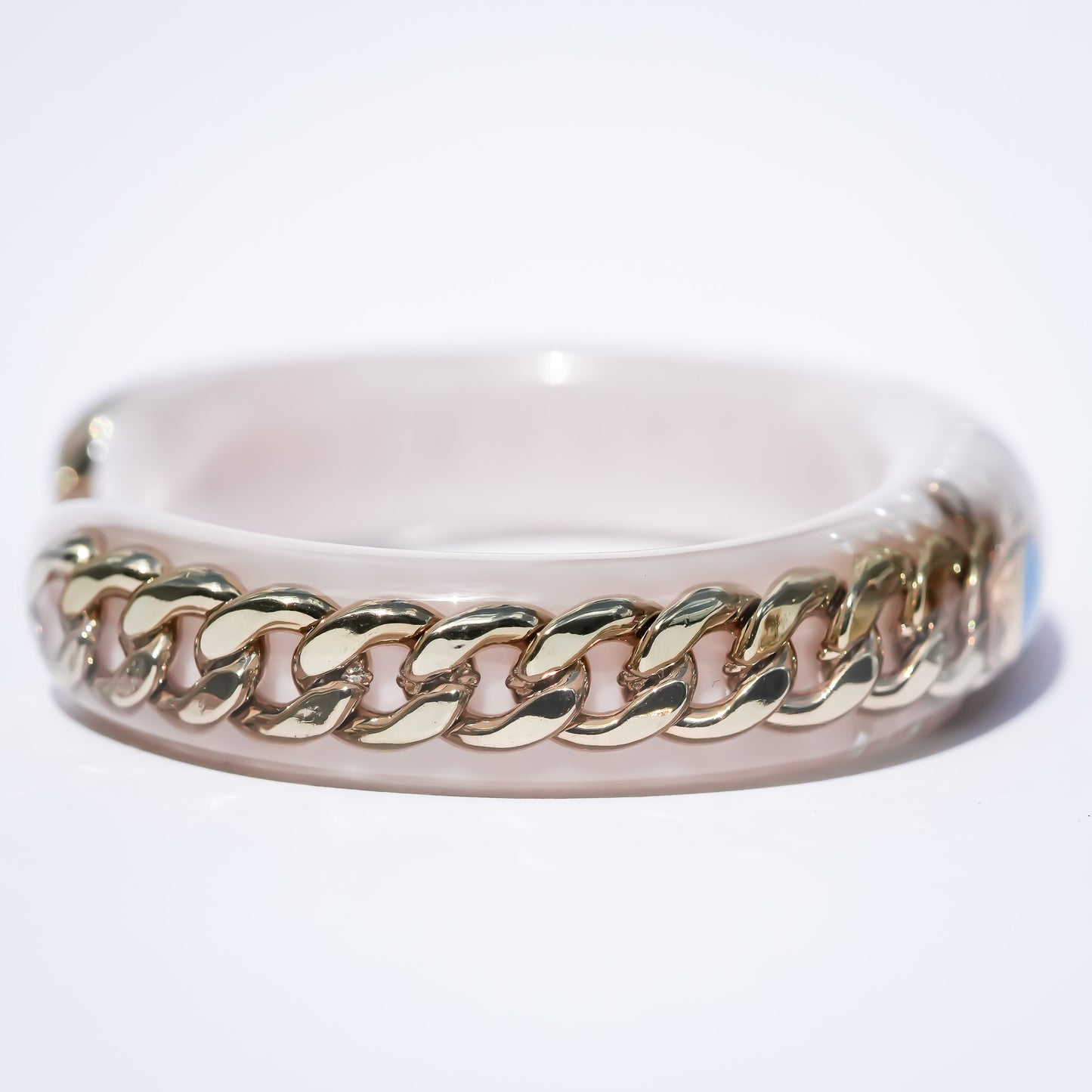 LOVE BRACELET / BABY / GOLD / SMOKY PINK