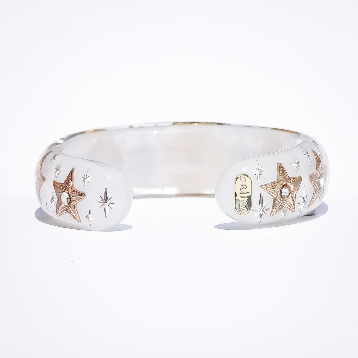Celestial Eye Bracelet - Smoky White