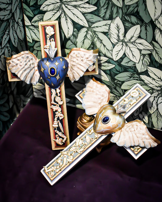 CROSS DECOR 2/ GREEN / MILAGRO