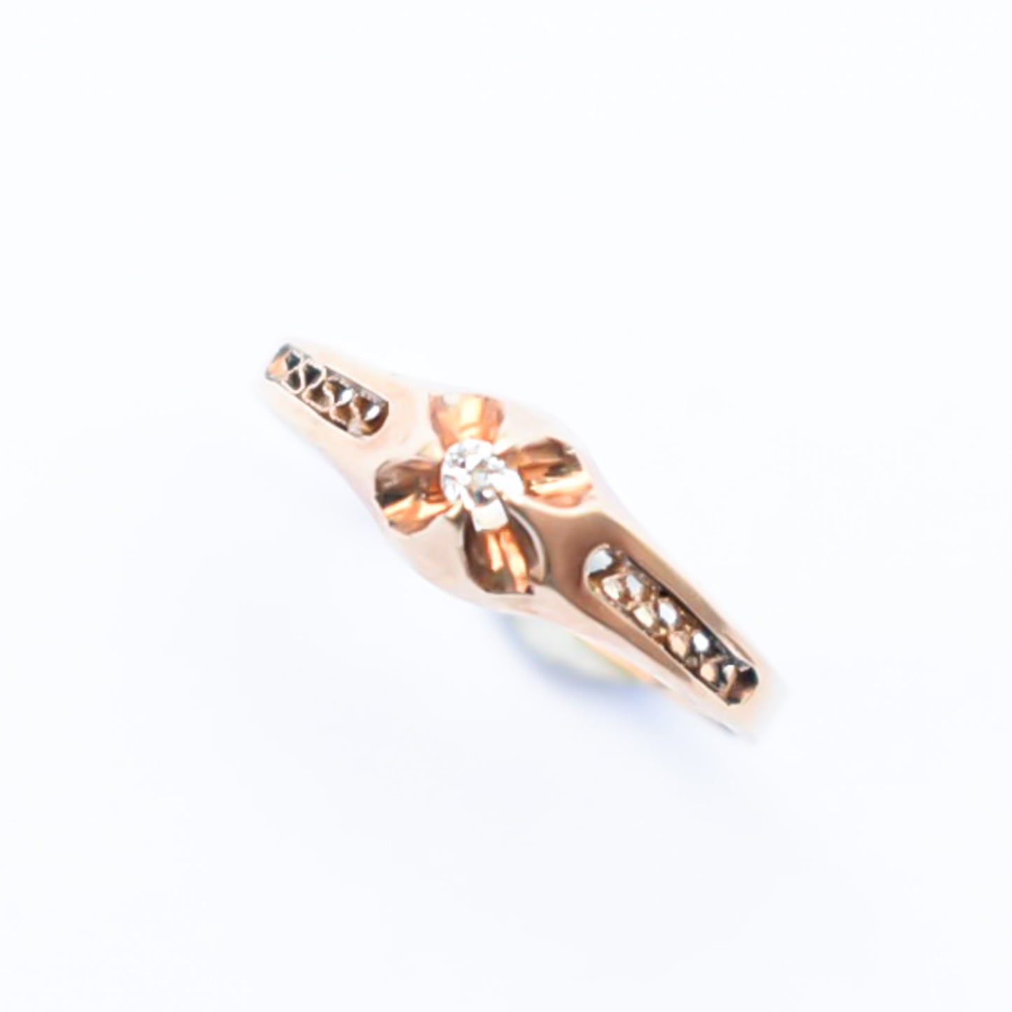 BABY RING / DIAMOND / 14K / #2