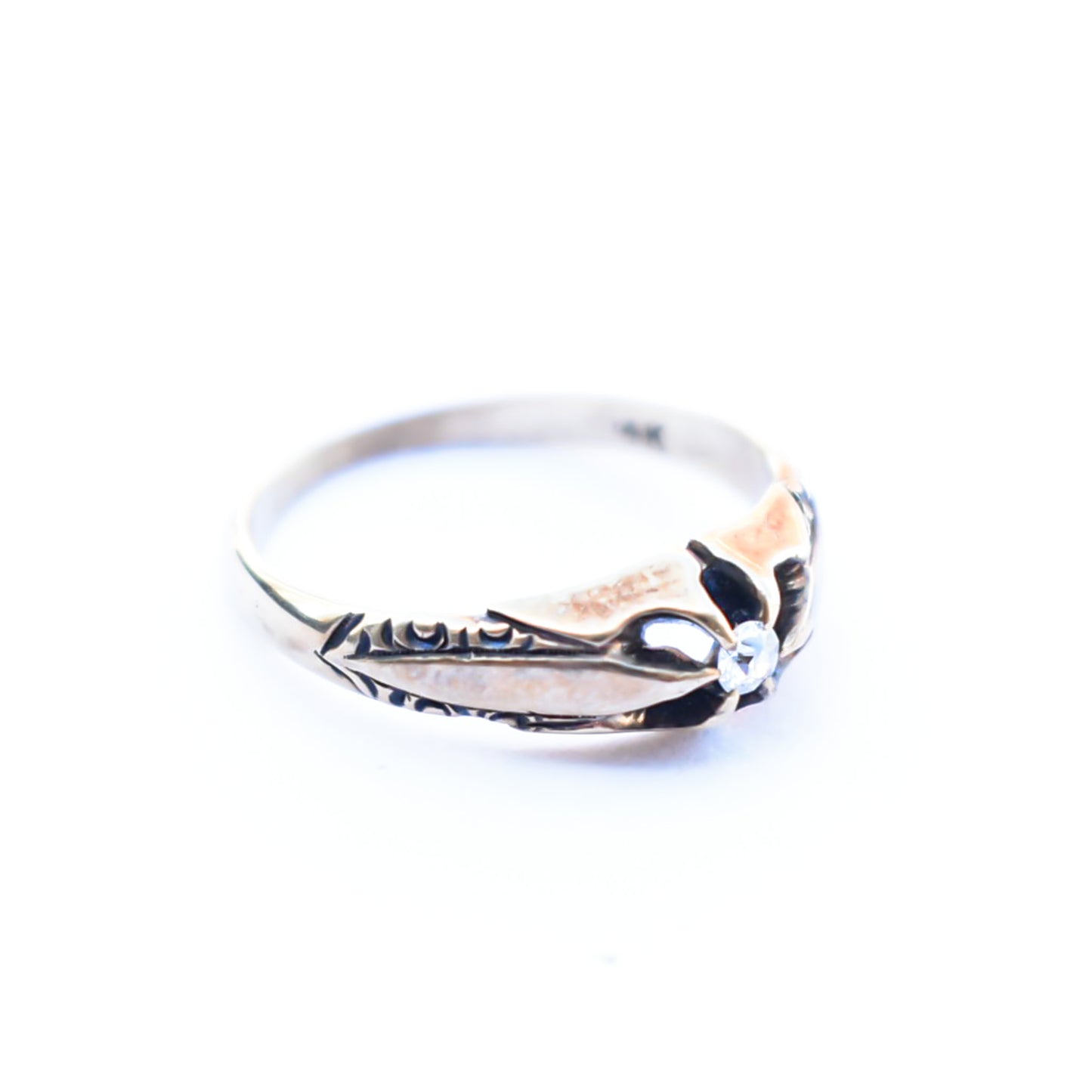 DIAMOND RING / USA / 14KYG / #12