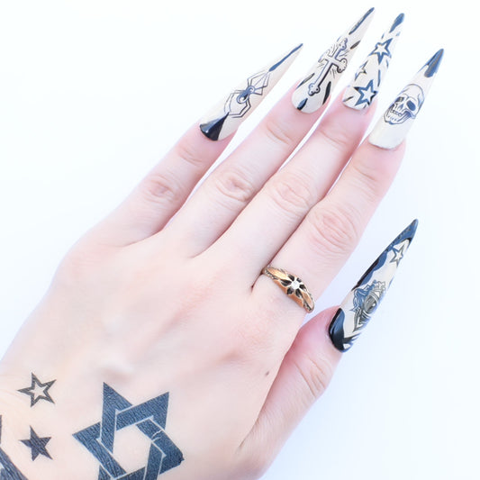 DIAMOND RING / USA / 14KYG / #12