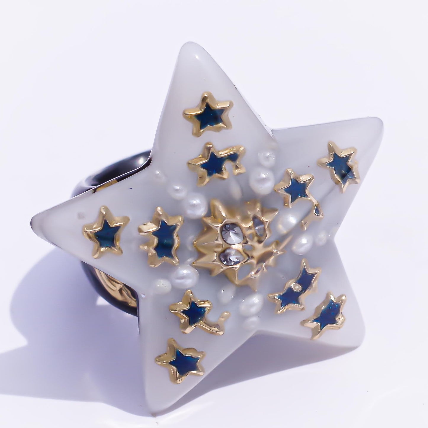 MAGICAL RING / STAR / WHITE / #12