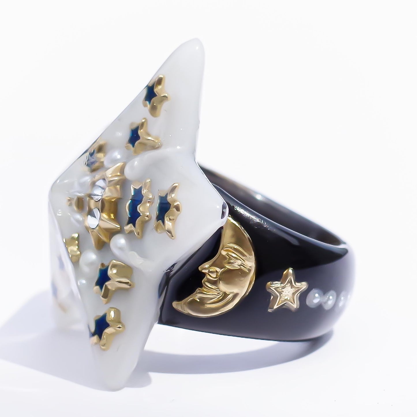 MAGICAL RING / STAR / WHITE / #12