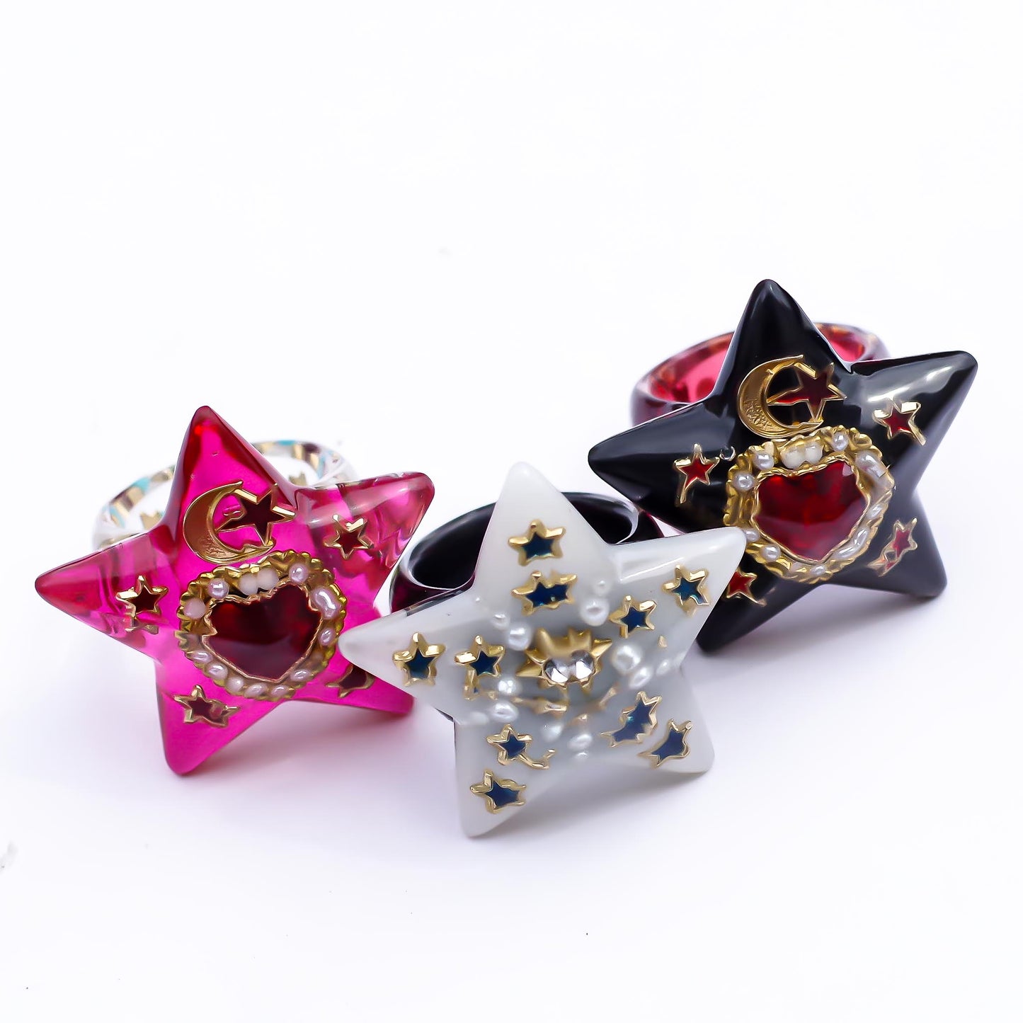 MAGICAL RING / STAR / WHITE / #12