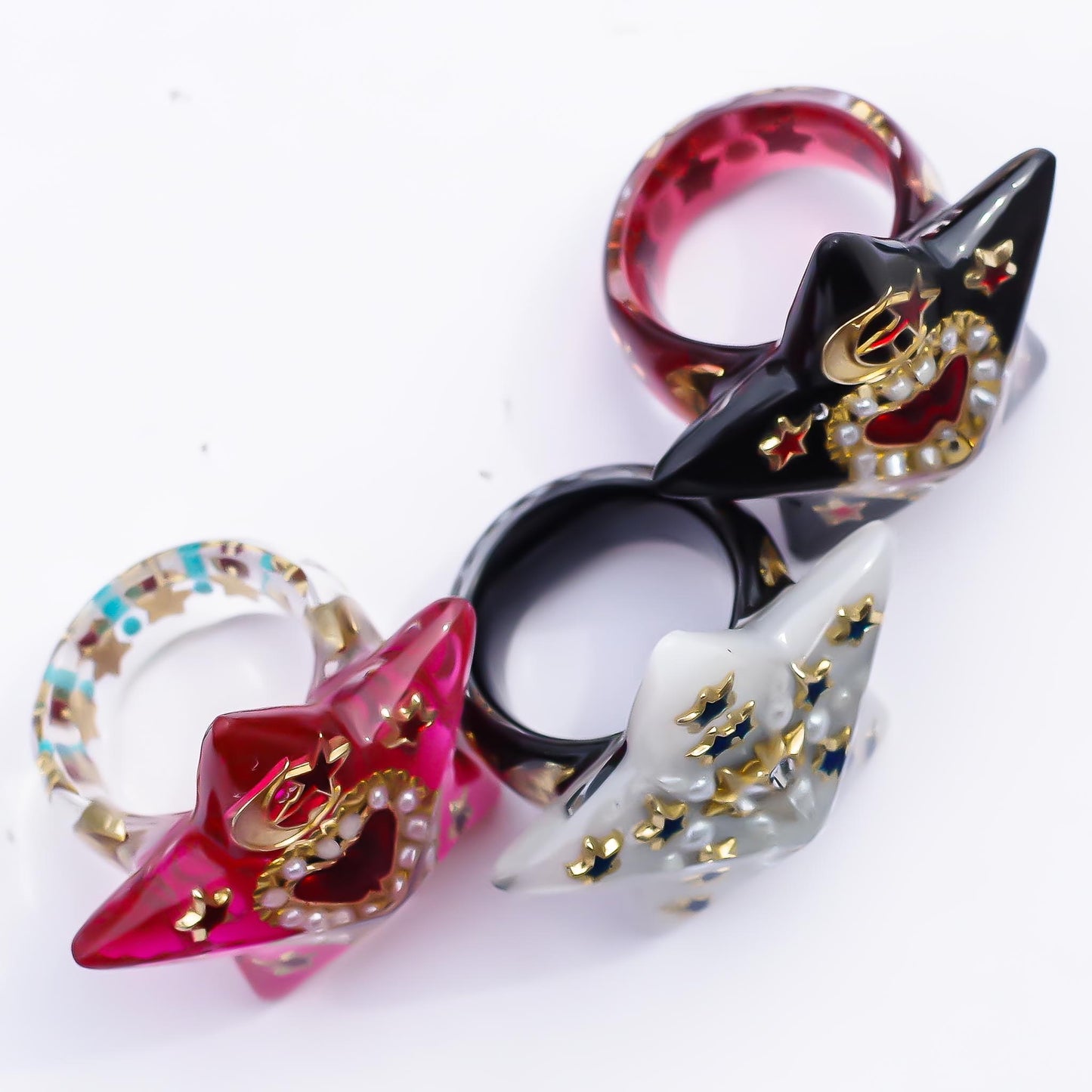 MAGICAL RING / STAR / WHITE / #12