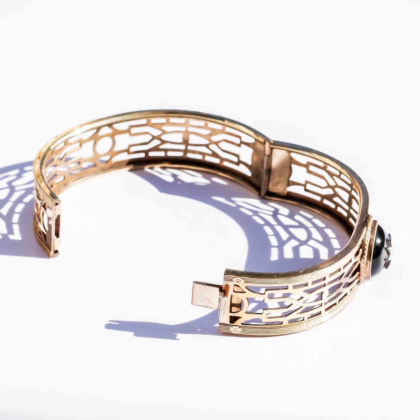BLACK STAR BRACELET / USA / 1800S / 14kgf