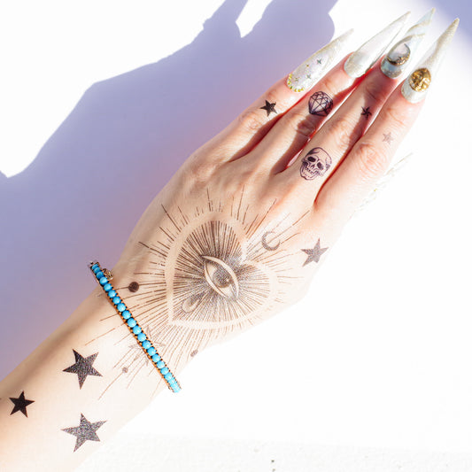 TURQUOISE BRACELET / SILVER925 / 18KGP