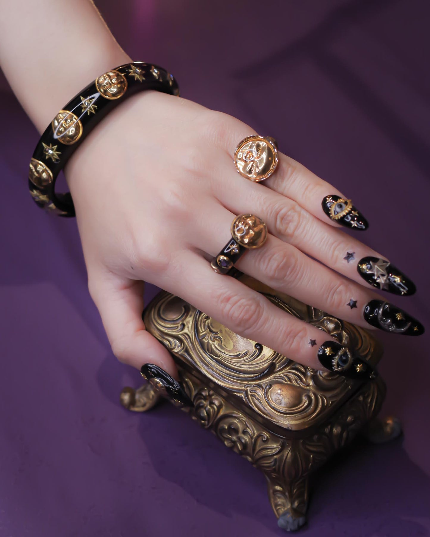 SUN BRACELET / BLACK