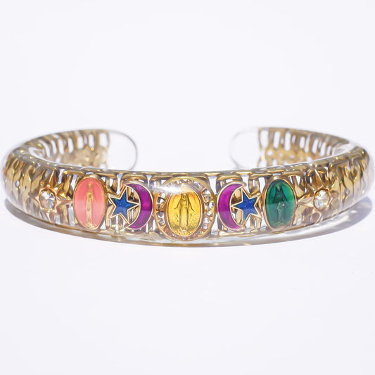 MARIA BRACELET / CLEAR / MOON STAR