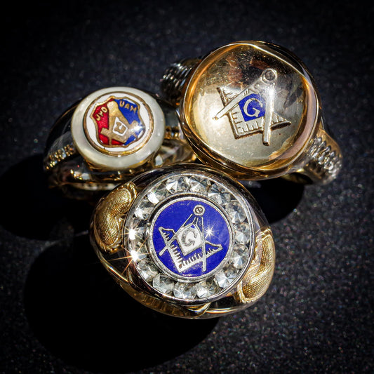MASONIC RING / GOLD / #20