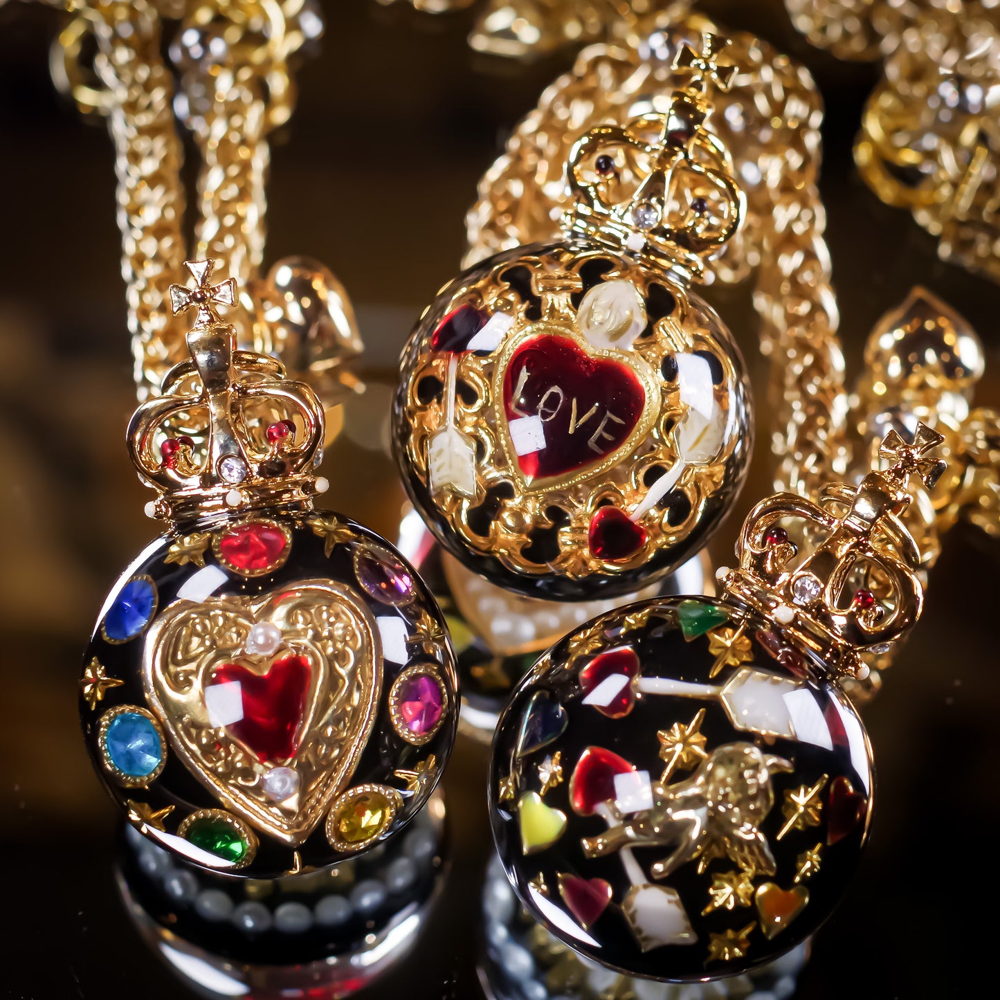 LUCKY 7 NECKLACE / HEART / ANGEL / ARROW