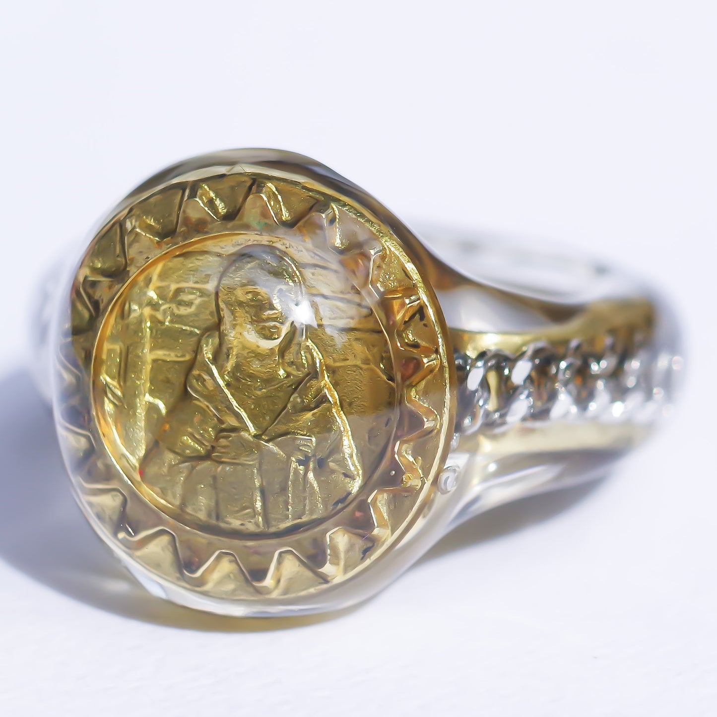 MEDAI RING / GOLD / #16.5