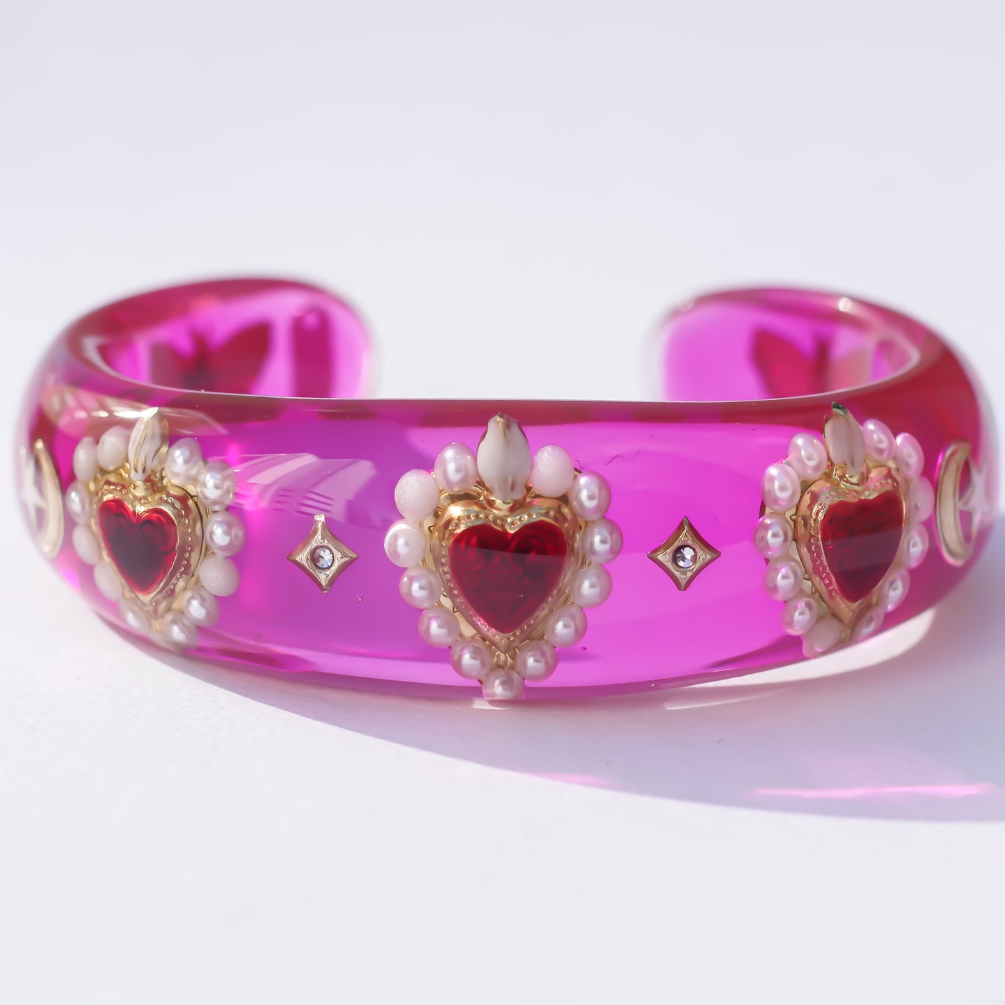 LOVE BRACELET / HEART / BUTTERFLY / PINK