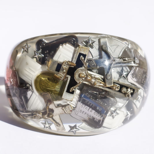 THE TEN COMMANDMENTS OF MOSES BRACELET / CLEAR