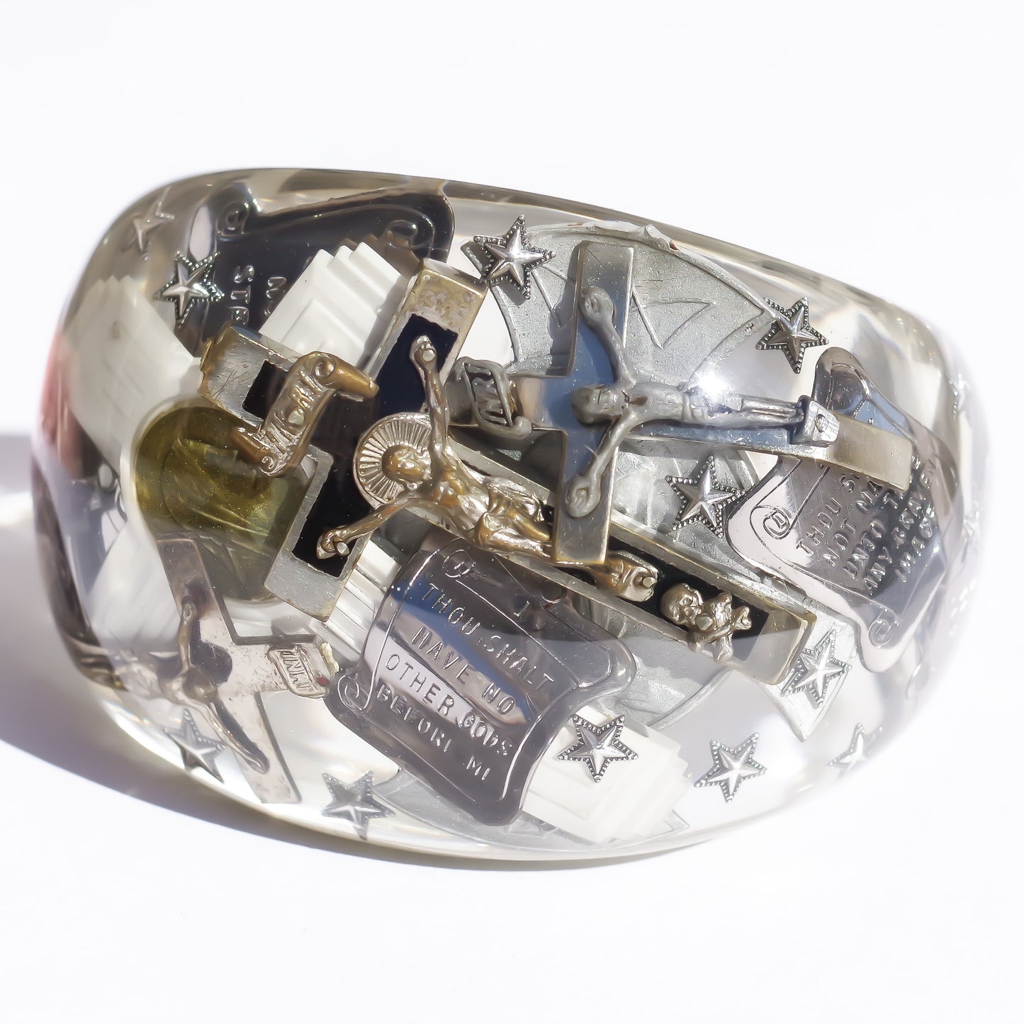 THE TEN COMMANDMENTS OF MOSES BRACELET / CLEAR