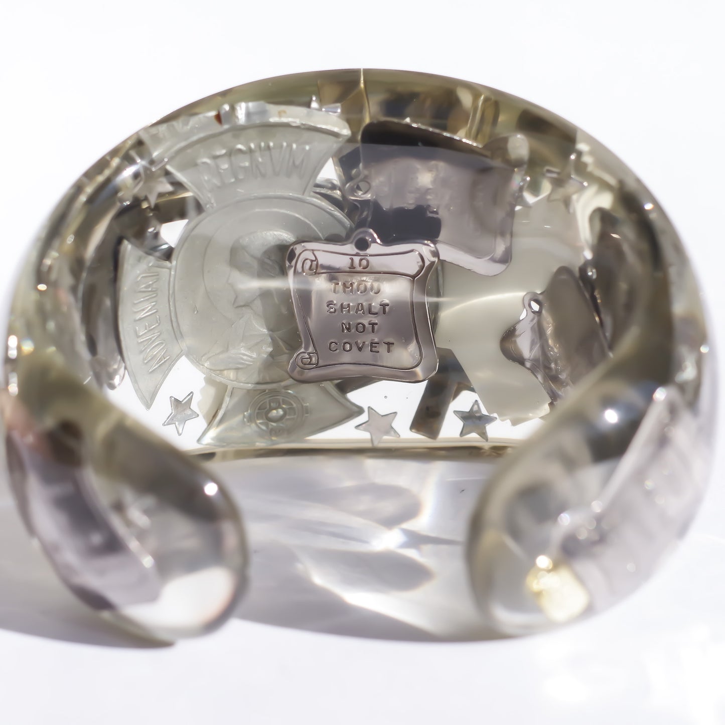 THE TEN COMMANDMENTS OF MOSES BRACELET / CLEAR