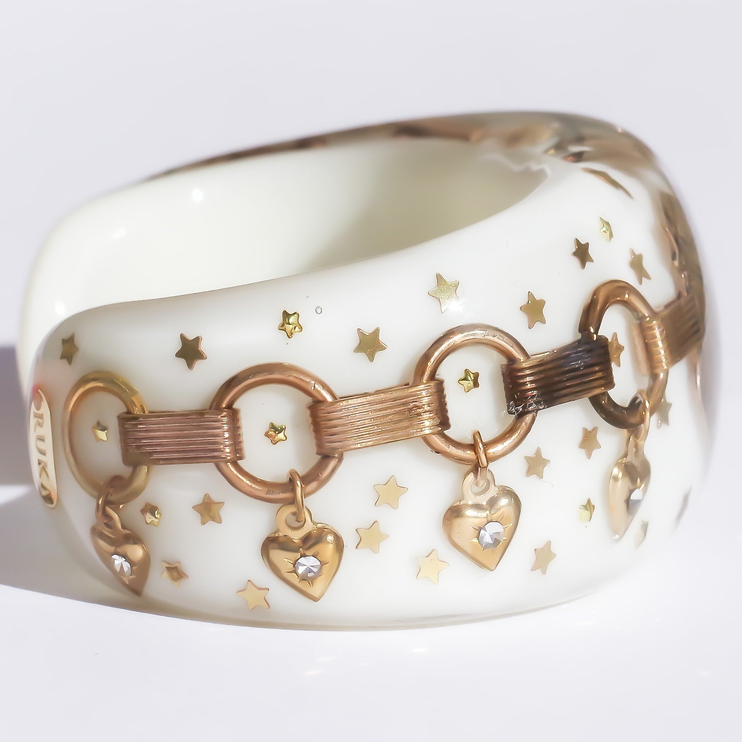LOVE BRACELET / HEART / WHITE