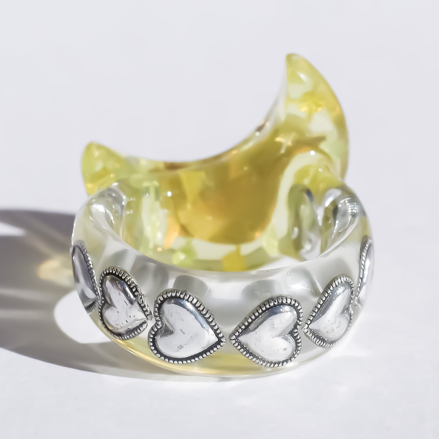 MOON RING / YELLOW / #5