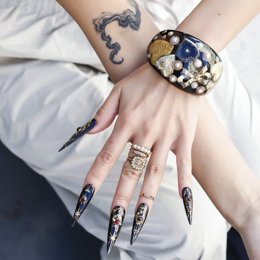 LOVE BRACELET / HEART / BLACK / BIG