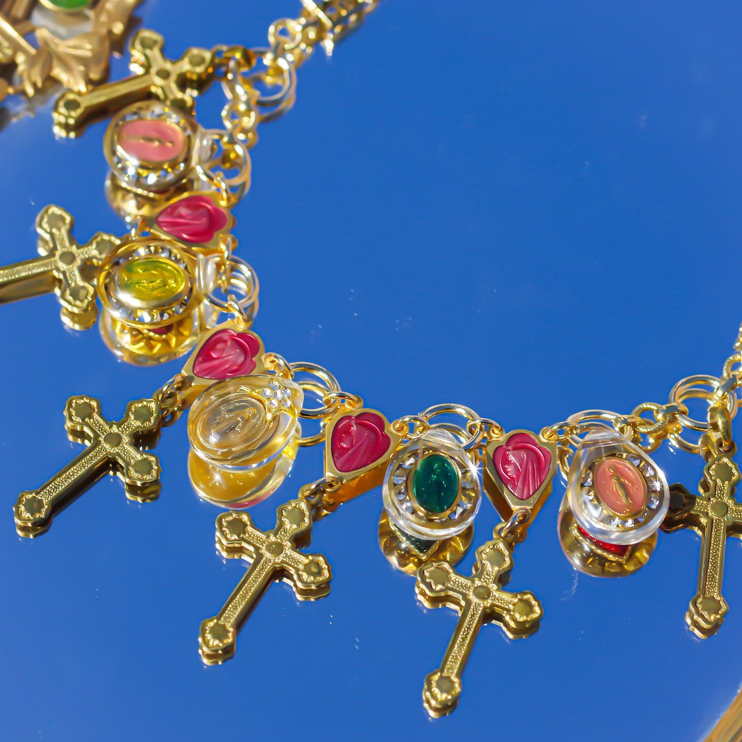 CROSS NECKLACE / MEDAI / HEART / MIX