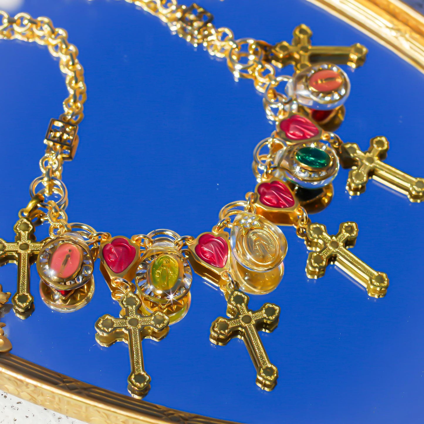 CROSS NECKLACE / MEDAI / HEART / MIX
