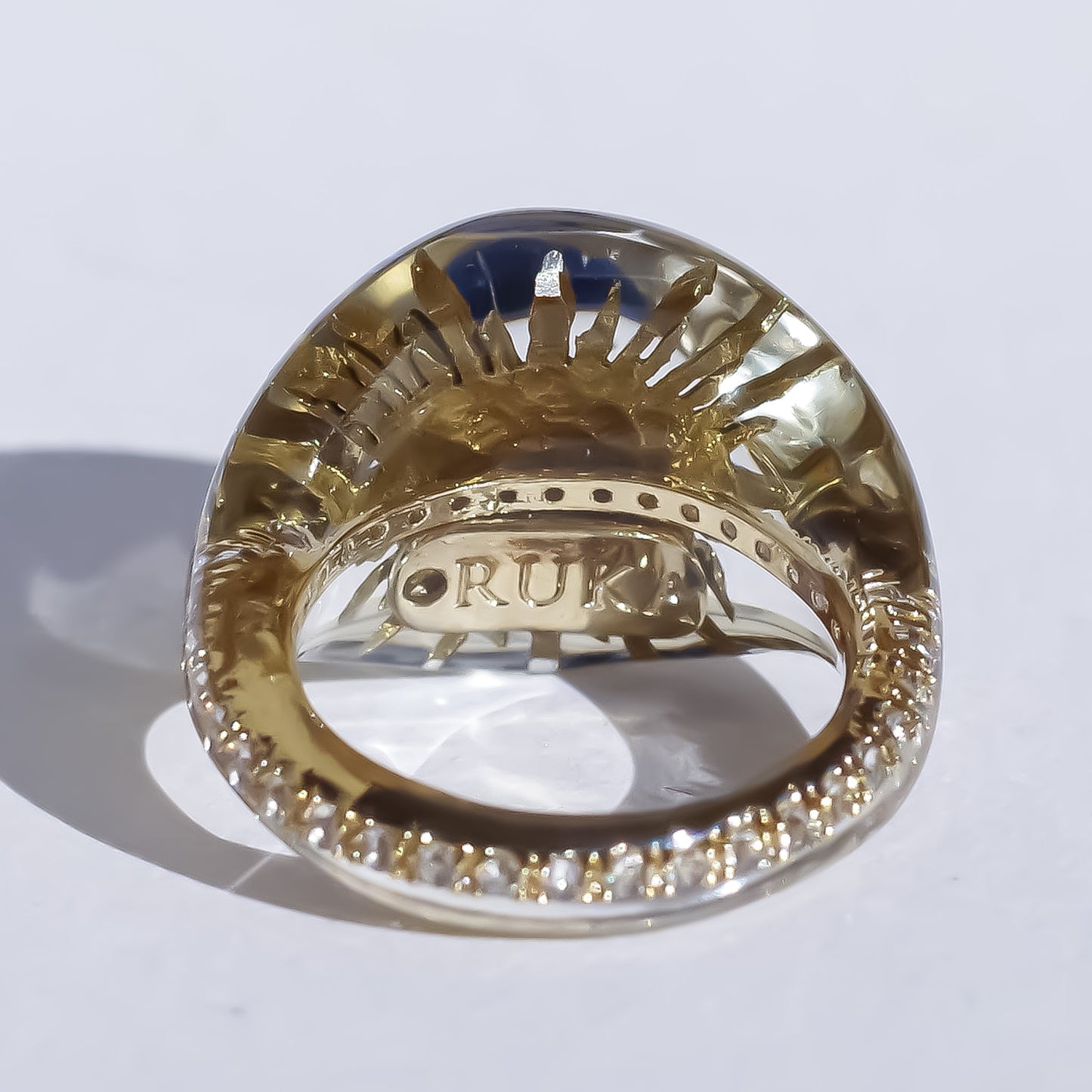 EYE RING / CRYSTAL / CLEAR /#6 #9