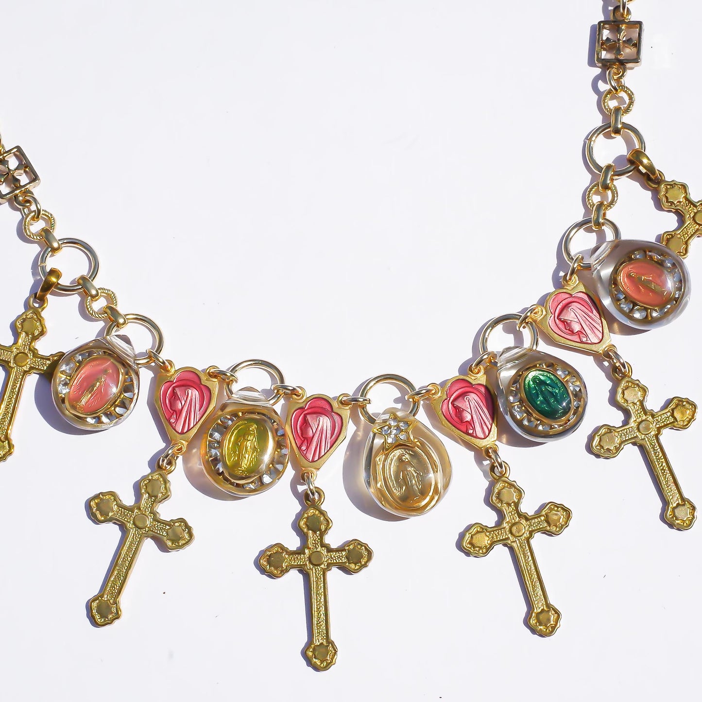 CROSS NECKLACE / MEDAI / HEART / MIX