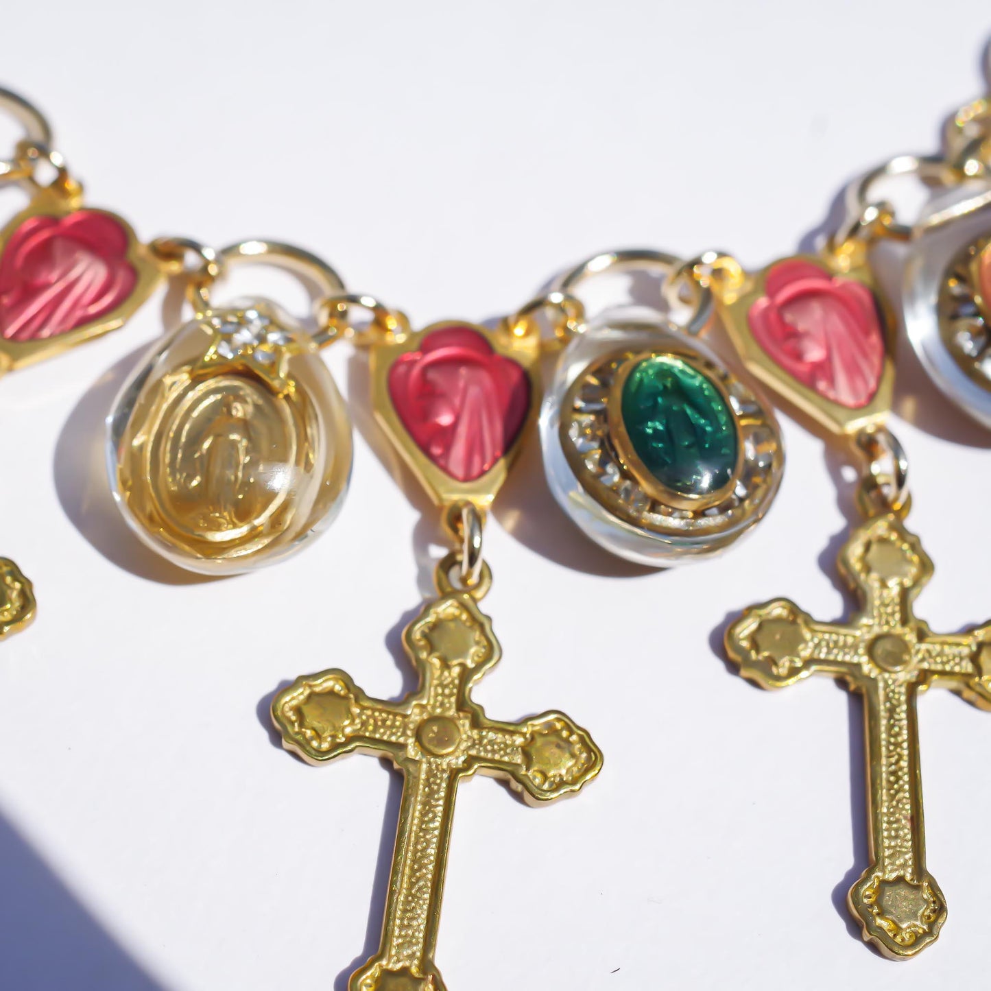 CROSS NECKLACE / MEDAI / HEART / MIX